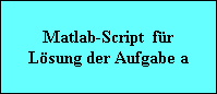 Matlab-Script  fr
Lsung der Aufgabe a